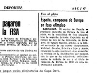 Crónica en ABC (14/06/1980)