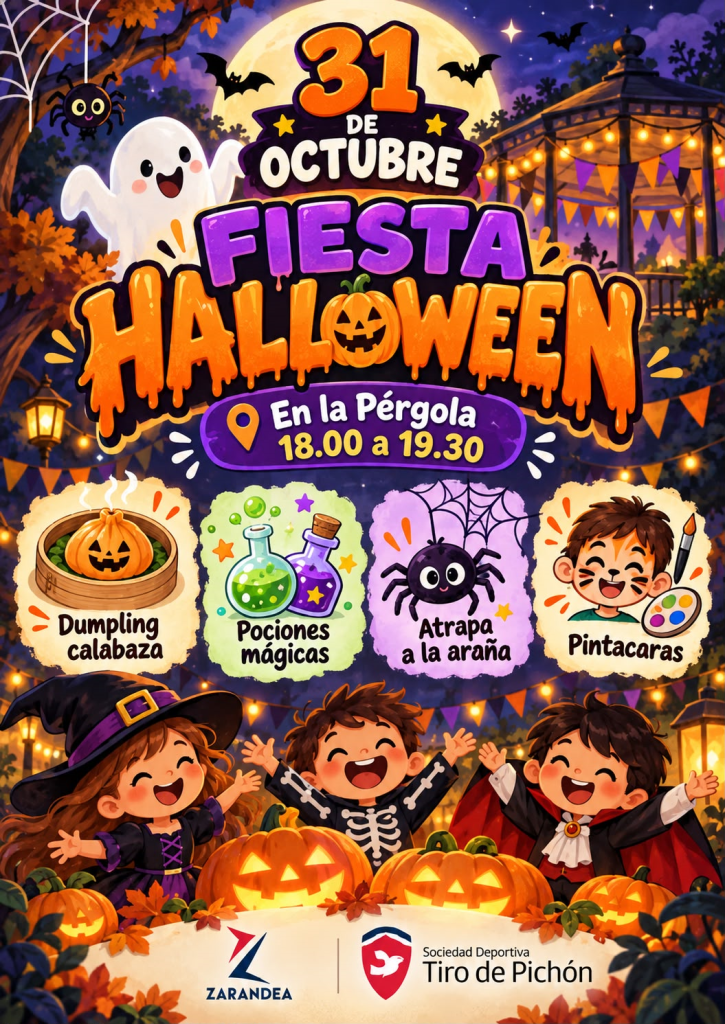 Pásalo de miedo en nuestra fiesta de Halloween